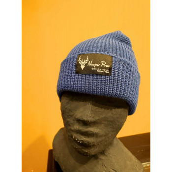 ribbed wool men's beanie
