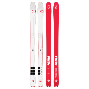 SKIS LIGHT TOURING G3 FINDR 86 R3 recyclable keeping the skis out of the landfill