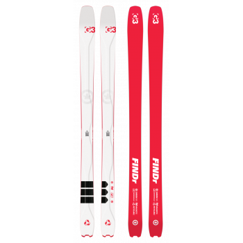 G3 FINDr R3 94 SKIS R3 recyclable to keep skis from ending up in landfills