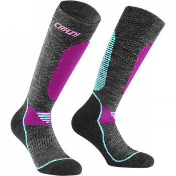 WOOL SOCKS WOMAN CRAZY