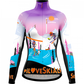 Warm Crazy Pull Falls Women's ski touring