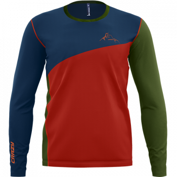 STRETCH WARM COTTON LONG SLEEVED GULLIVER T-SHIRT